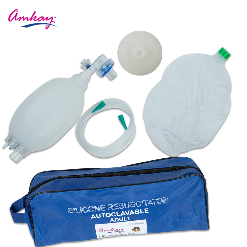 Professional Resuscitation Equipment Oxygen Breathing Ambu Bag for Adult -  China PVC Oxygen Resuscitator Bag, Oxygen Bag | Made-in-China.com